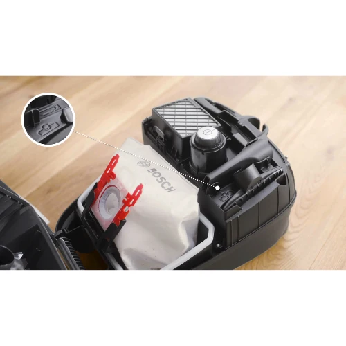 Série 4, Aspirateur avec sac, ProHygienic, Blanc BOSCH BGB41HYG1H