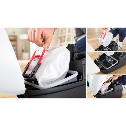 Série 4, Aspirateur avec sac, ProHygienic, Blanc BOSCH BGB41HYG1H
