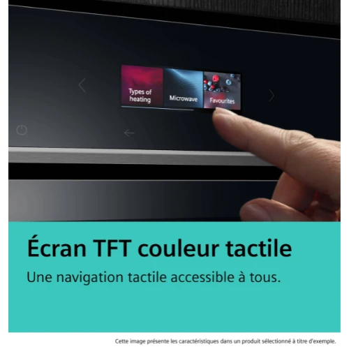 iQ700, Four intégrable, 60 x 60 cm, Noir SIEMENS HB774G2B1