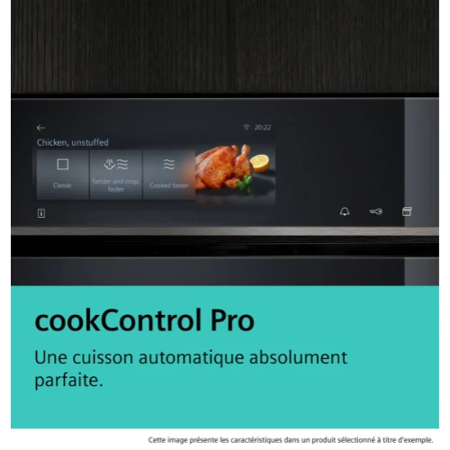 iQ700, Four intégrable, 60 x 60 cm, Noir SIEMENS HB774G2B1