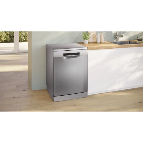Série 6, Lave-vaisselle pose-libre, 60 cm, Acier brossé anti-traces BOSCH SMS6ZCI11F