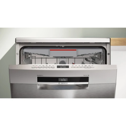 Série 6, Lave-vaisselle pose-libre, 60 cm, Acier brossé anti-traces BOSCH SMS6ZCI11F