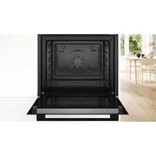 Série 4, Four intégrable avec fonction vapeur, 60 x 60 cm, Noir BOSCH HQG572BB3F