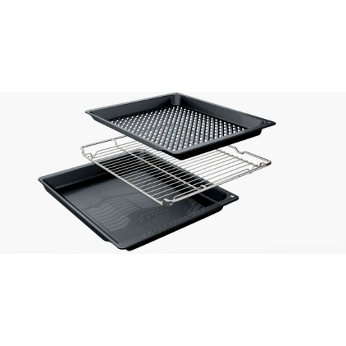 Série 4, Four intégrable avec fonction vapeur, 60 x 60 cm, Noir BOSCH HQG572BB3F