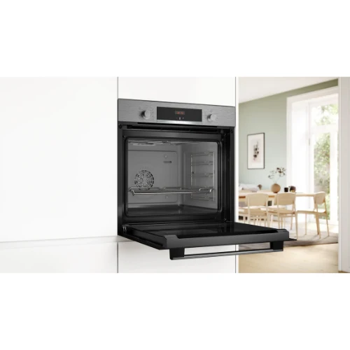 Série 4, Four intégrable, 60 x 60 cm, Inox BOSCH HBA553BR3F
