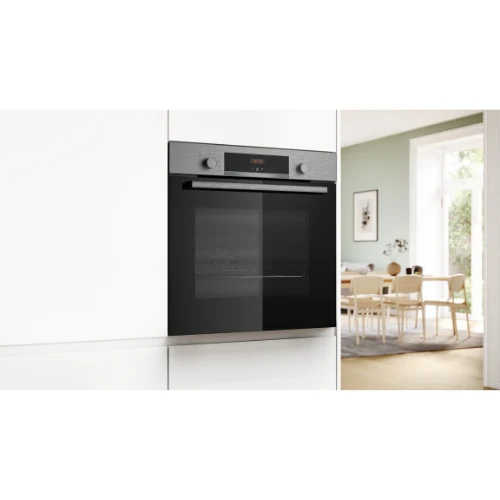 Série 4, Four intégrable, 60 x 60 cm, Inox BOSCH HBA553BR3F