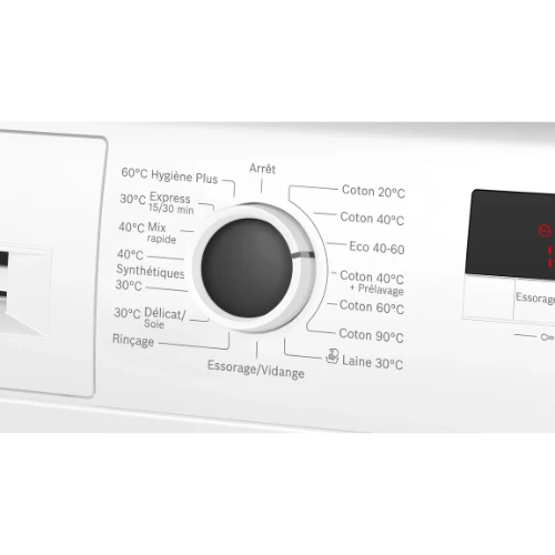 Série 2, Lave-linge front, 7 kg, 1400 trs/min BOSCH WGE02407FR(F)