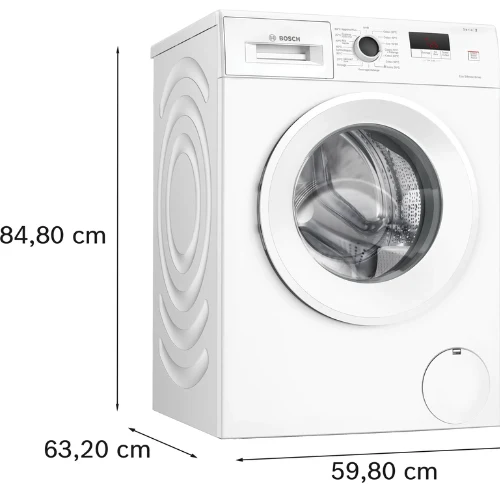 Série 2, Lave-linge front, 7 kg, 1400 trs/min BOSCH WGE02407FR(F)
