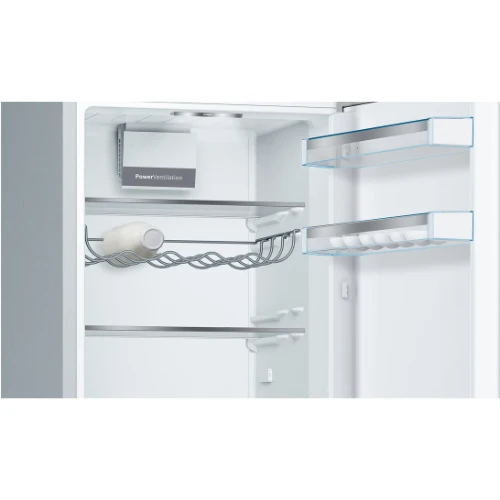 Série 6, Réfrigérateur combiné pose-libre, 186 x 60 cm, Couleur inox BOSCH KGE36ALCA