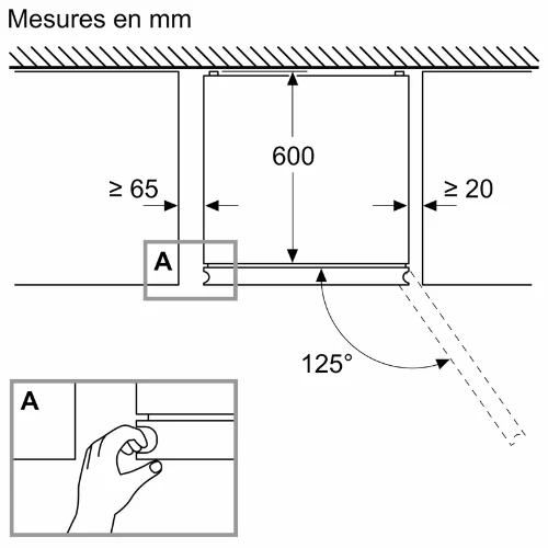 Série 4, Réfrigérateur combiné pose-libre, 203 x 60 cm, Acier brossé noir anti-traces, Total No Frost BOSCH KGN392XCF