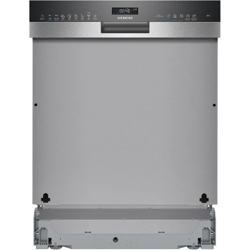 iQ500, Lave-vaisselle encastrable avec bandeau, 60 cm, Acier brossé SIEMENS SN55ES12CE