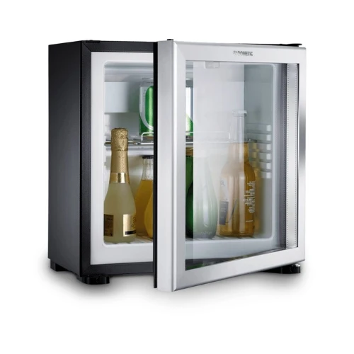 Minibar Absorption Porte Verre Noir DOMETIC RH429 LDAG R