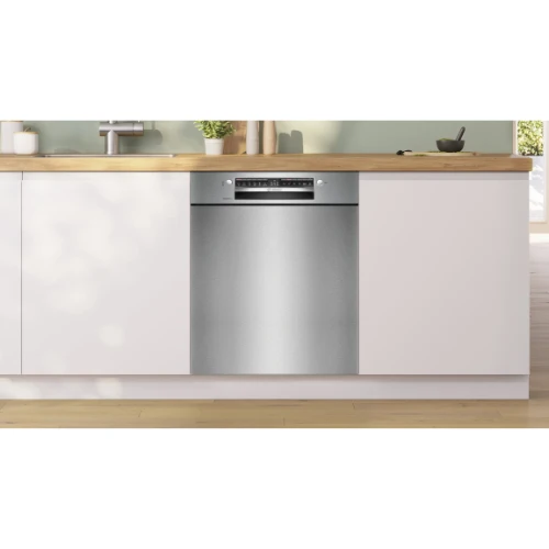 Série 4, Lave-vaisselle sous plan, 60 cm, Acier brossé BOSCH SMU4ECS28E