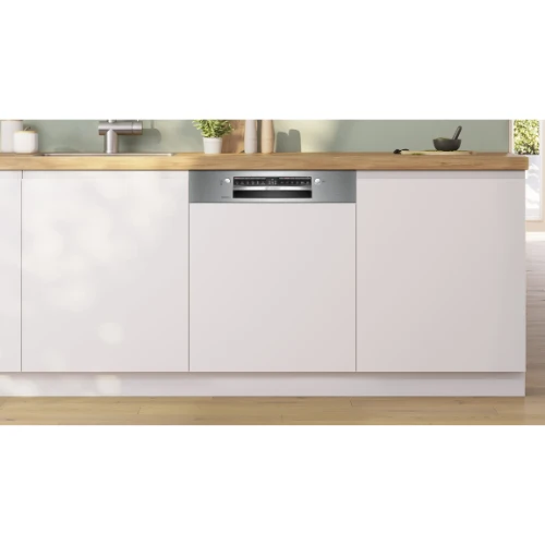 Série 6, Lave-vaisselle encastrable avec bandeau, 60 cm, Acier brossé BOSCH SMI6ZCS10E