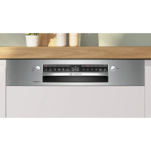 Série 6, Lave-vaisselle encastrable avec bandeau, 60 cm, Acier brossé BOSCH SMI6ZCS10E