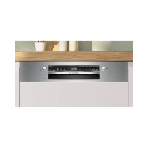 Série 2, Lave-vaisselle encastrable avec bandeau, 60 cm, Acier brossé BOSCH SMI2HTS02E