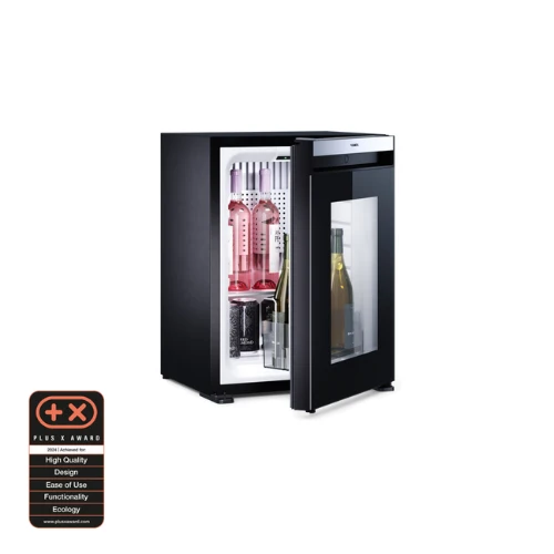 Minibar Absorption 30L Noir Verre triple Vitrage A30G2R2 DOMETIC