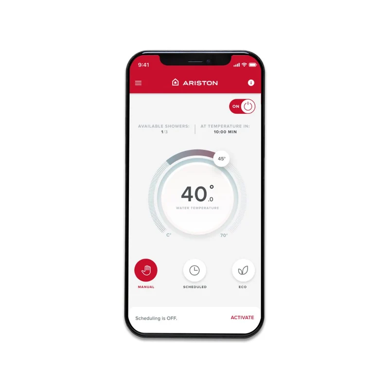Chauffe-eau hybride mural Ariston Lydos Hybrid Wi-Fi 80 L