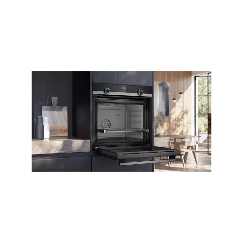 iQ300, Four intégrable, 60 x 60 cm, Inox SIEMENS HB554AER3F