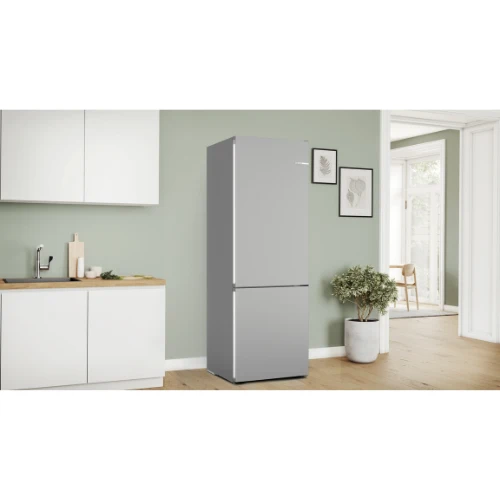 Série 4, Réfrigérateur combiné pose-libre, 203 x 70 cm, Couleur inox BOSCH KGN492LDF