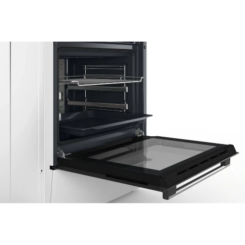 Série 4, Cuisinière électrique pose-libre, Blanc BOSCH HKR39C220