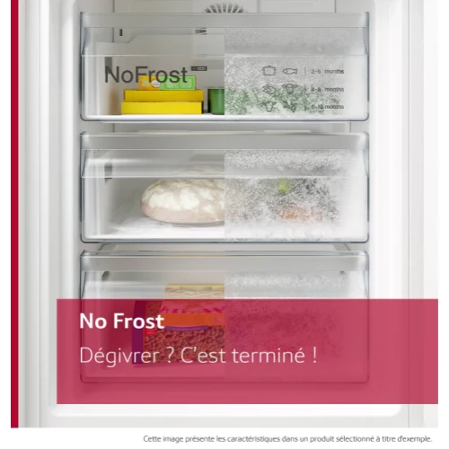 N 70, Congélateur intégrable, 177.2 x 55.8 cm, Charnières pantographes SoftClose NEFF GI7813CE0