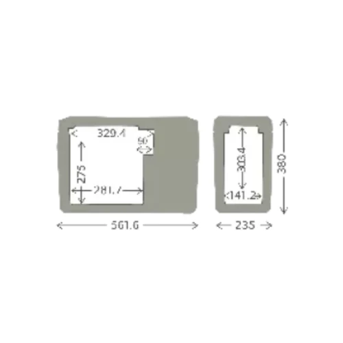 Glacière mobile à compression 12/24V-240V, 13 l Dometic CFF 12