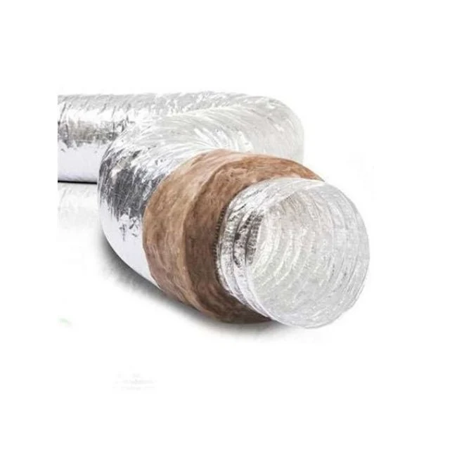 Gaine souple isolée ECOSOFT Ø 160 mm - ép. 25 mm - longueur 10 m