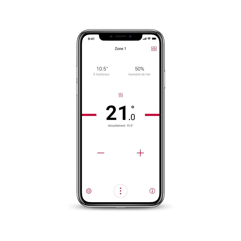 MiGo Select, régulateur connecté modulant sur données météo, radio et programmable