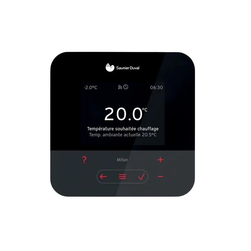 MiSet filaire - Thermostat modulant, filaire, programmable