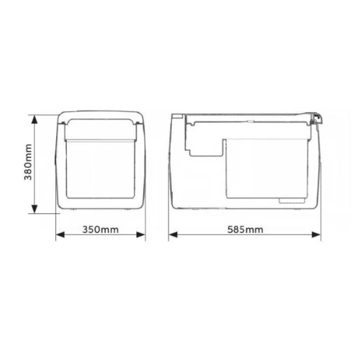 Réfrigérateur portable, 30 L, INDEL B Travel Box TB31-2