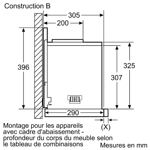 Accessoire pour hottes BOSCH DSZ 4961(#R459851)