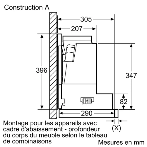 Accessoire pour hottes BOSCH DSZ 4961(#R459851)