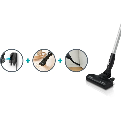 Série 6, Aspirateur rechargeable, Unlimited, Noir BOSCH BBS611BSC