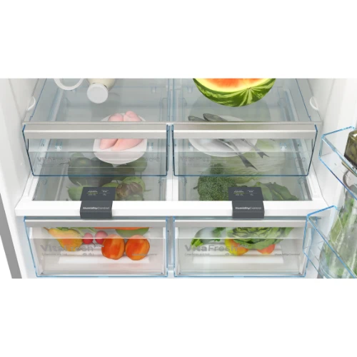 Série 4, Réfrigérateur combiné pose-libre, 186 x 86 cm, Inox BOSCH KGN86VIEA