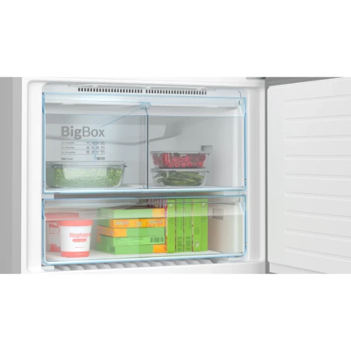 Série 6, Réfrigérateur combiné pose-libre, 186 x 86 cm, Inox BOSCH KGN86AIDR