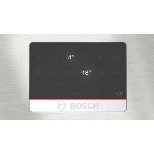 Série 4, Réfrigérateur combiné pose-libre, 186 x 60 cm, Inox anti trace KGN367ICT