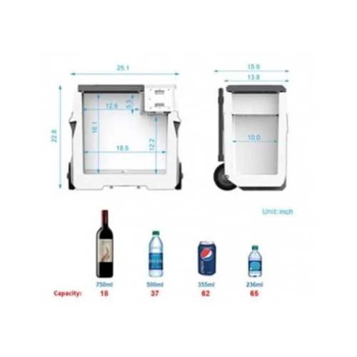 Réfrigérateur congélateur solaire portable LIONCOOLER X50A