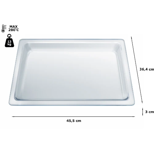 Lèchefrite en verre pour four NEFF Z11GU20X0 (#2886595)