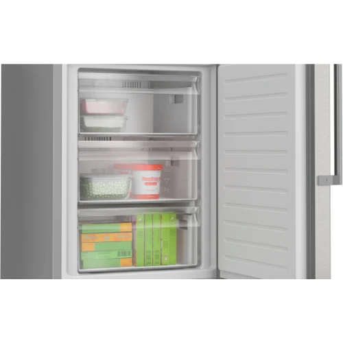 Série 6, Réfrigérateur combiné pose-libre, 203 x 60 cm, Inox BOSCH KGN39AIBT
