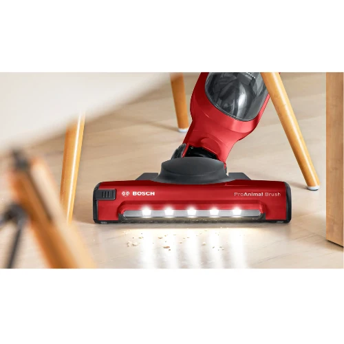 Série 4, Aspirateur rechargeable, Flexxo 28Vmax ProAnimal, Rouge BOSCH BBH3ZOO28