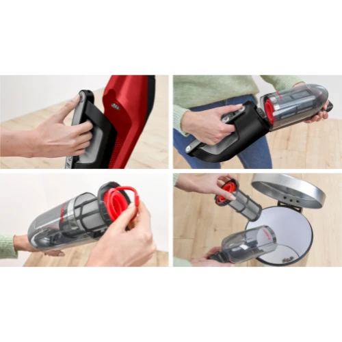 Série 4, Aspirateur rechargeable, Flexxo 28Vmax ProAnimal, Rouge BOSCH BBH3ZOO28