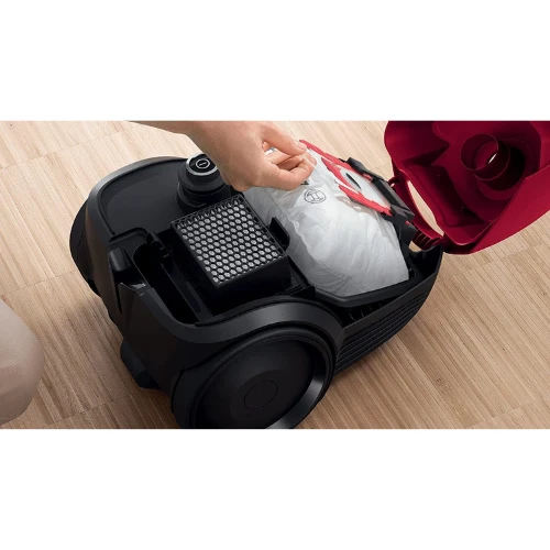 Série 2, Aspirateur avec sac, Rouge BOSCH BGBS2RD1