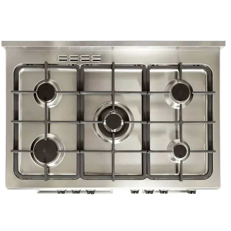 Cuisinière Gaz Catalyse 90 x 60cm Noire Glem GE960CMBK2