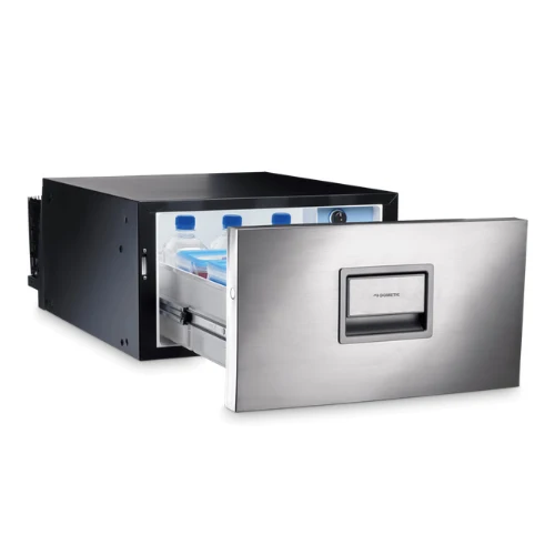 Réfrigérateur à tiroir à compresseur inox, 12/24 V, 30 litres, CoolMatic Dometic CD 30S