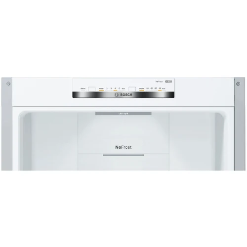 Réfrigérateur-Congélateur Combiné Pose-Libre Série 4 Inox BOSCH KGN36VLED