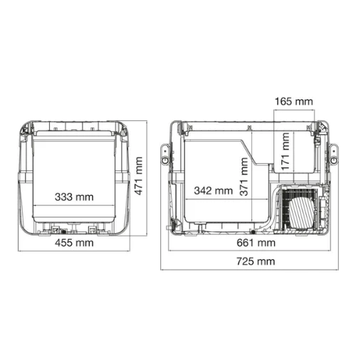 Glacière-Congélateur à Compresseur Dometic CFX50W