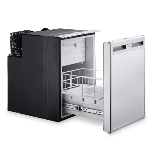 Réfrigérateur à compresseur coulissant avec un aspect inox classique, 12/24 V 38,5 L dometic CRD 50