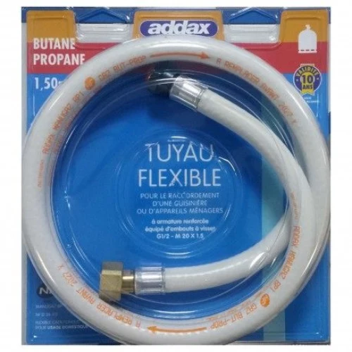 Gaz butane propane Longeur 1,50 métres ADDAX BSER150