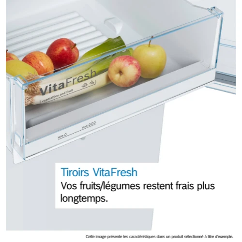 Réfrigérateur 1 Porte pose libre BOSCH KSV33VWEP